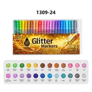 24 glitter tusser. 